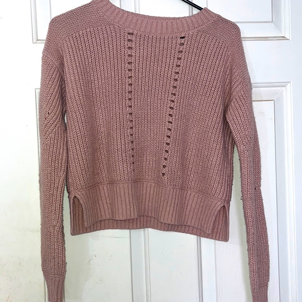 Abercrombie cropped sweater size xs